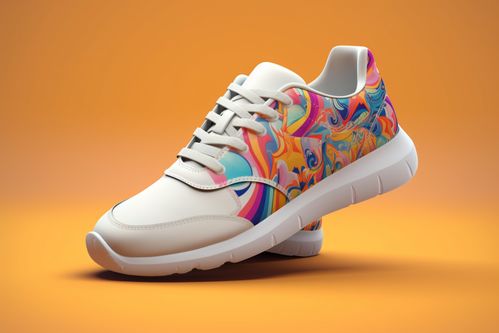 運動美學 設圖網戶外用品休閑跑步運動鞋攝影圖的視覺藝術